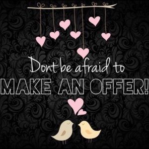 All reasonable offers considered....❤️